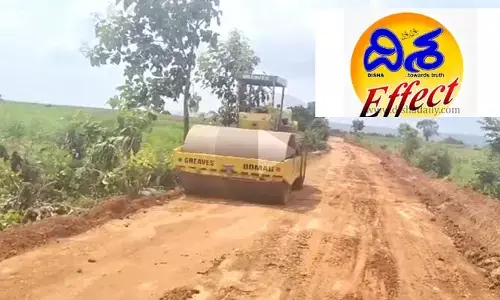 దిశ ఎఫెక్ట్... రోడ్డు వేయాలని ఎమ్మెల్యే ఆదేశం