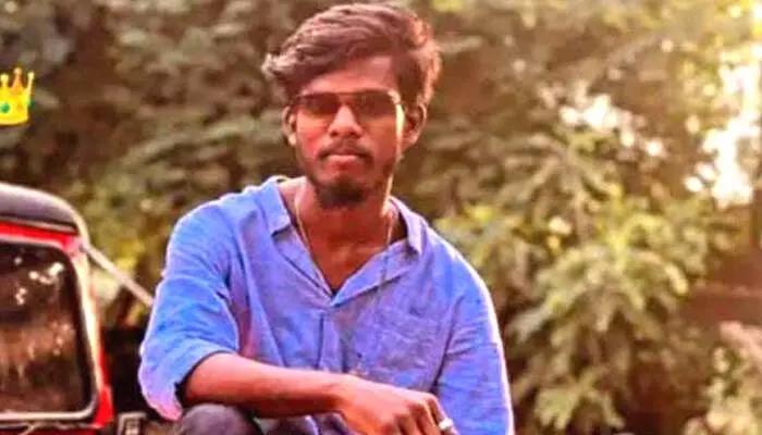 రోడ్డుపై నిలుచున్న యువకుడిని ఢీకొట్టిన కంటైనర్ రోడ్డుపై నిలుచున్న యువకుడిని ఢీకొట్టిన కంటైనర్