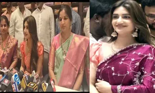 చెన్నై షాపింగ్ మాల్‌ను ప్రారంభించిన నటి శ్రీ లీల