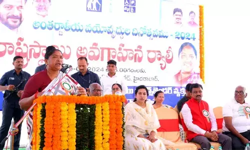 వృద్ధుల సంక్షేమానికి ప్రభుత్వం కృషి