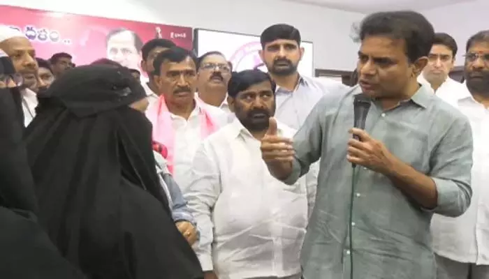 మూసీ, హైడ్రా బాధితులకు న్యాయ సహాయం : కేటీఆర్ మూసీ, హైడ్రా బాధితులకు న్యాయ సహాయం : కేటీఆర్