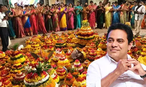 KTR: అస్తిత్వానికి ప్రతిరూపం మన బతుకమ్మ.. మాజీ మంత్రి కేటీఆర్ స్పెషల్ ట్వీట్