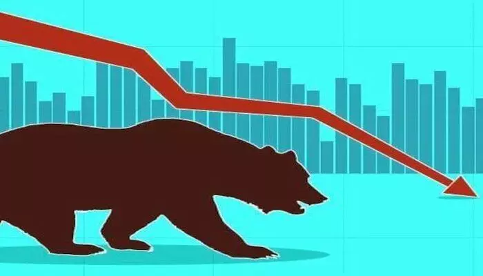 Stock Market: స్టాక్ మార్కెట్లలో కొనసాగుతున్న నష్టాలు Stock Market: స్టాక్ మార్కెట్లలో కొనసాగుతున్న నష్టాలు