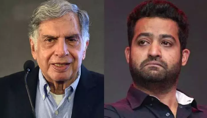 ఎంతో మంది జీవితాలను మార్చేసిన దిగ్గజం : రతన్ టాటా మృతిపై యంగ్ టైగర్ ఎన్టీఆర్ ట్వీట్ ఎంతో మంది జీవితాలను మార్చేసిన దిగ్గజం : రతన్ టాటా మృతిపై యంగ్ టైగర్ ఎన్టీఆర్ ట్వీట్