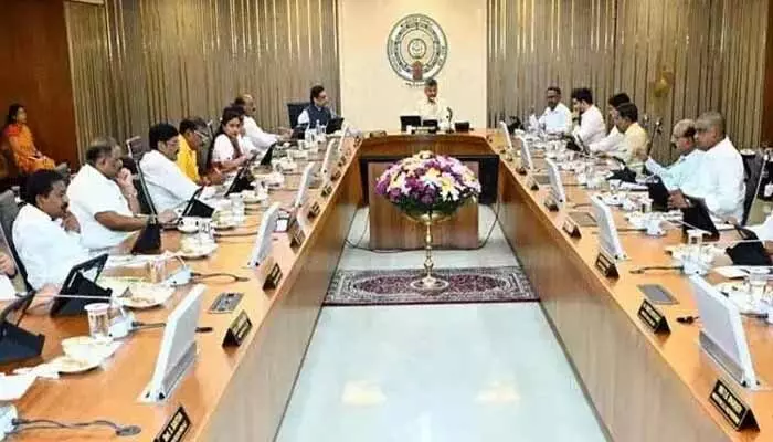 ముగిసిన ఏపీ కేబినెట్ భేటీ.. ముగిసిన ఏపీ కేబినెట్ భేటీ..
