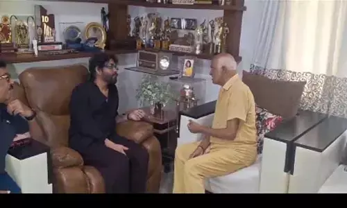 రాజేంద్రప్రసాద్ ను పరామర్శించిన నటుడు నాగార్జున