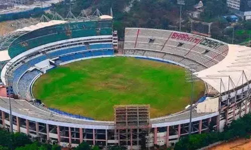 Uppal Stadium :ఉప్ప‌ల్ స్టేడియానికి కొత్త సొబగులు