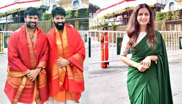 తిరుమలలో సినీస్టార్స్, రాజకీయ నాయకుల సందడి తిరుమలలో సినీస్టార్స్, రాజకీయ నాయకుల సందడి