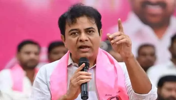 ‘మా జోలికి వస్తే ఎంతకైనా తెగిస్తాం’.. జన్వాడ ఘటనపై కేటీఆర్ సీరియస్ కామెంట్స్ ‘మా జోలికి వస్తే ఎంతకైనా తెగిస్తాం’.. జన్వాడ ఘటనపై కేటీఆర్ సీరియస్ కామెంట్స్
