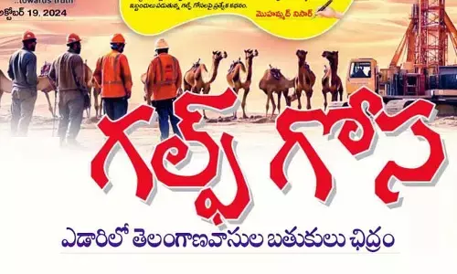 ఉన్న ఊరిని, కన్నవారిని వదిలి ఉపాధికి గల్ఫ్ బాట