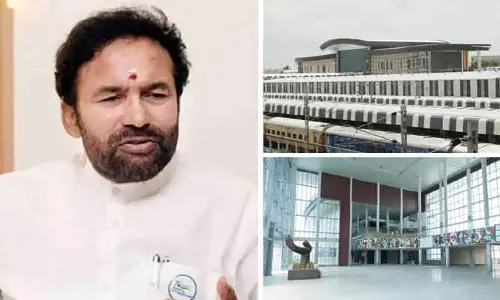 చర్లపల్లి రైల్వే టెర్మినల్‌ను పరిశీలించిన కేంద్ర మంత్రి కిషన్ రెడ్డి