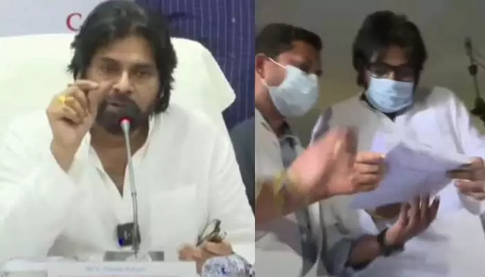 Pawan Kalyan: జగన్ ప్యాలెస్లపై పెట్టిన దృష్టి.. ప్రజలపై పెట్టలేదు Pawan Kalyan: జగన్ ప్యాలెస్లపై పెట్టిన దృష్టి.. ప్రజలపై పెట్టలేదు