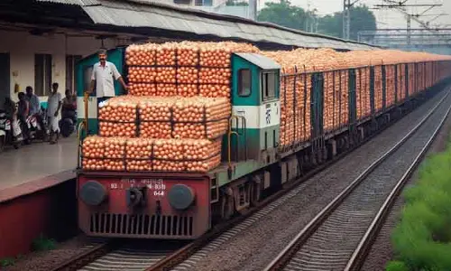 ఉల్లి కోసం స్పెషల్ ట్రైన్