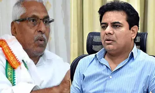 కాంగ్రెస్ నేత జీవన్ రెడ్డి ఆందోళనపై స్పందించిన కేటీఆర్