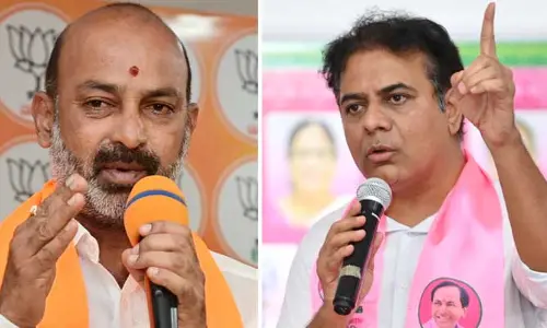 ‘మనం కూడా మోడీ బాటలోనే నడుద్దాం’.. బండి సంజయ్‌కి కేటీఆర్ కౌంటర్