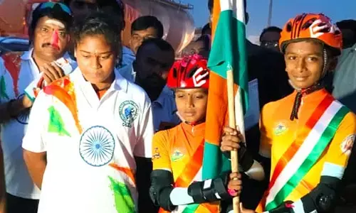 హైదరాబాద్ టూ భద్రాచలం వరకు రివర్స్ స్కేటింగ్