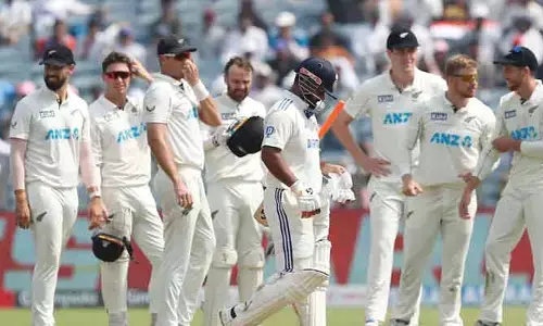 IND vs NZ 2nd Test: కుప్పకూలిన టాప్ ఆర్డర్.. పీకల్లోతు కష్టాల్లో భారత్