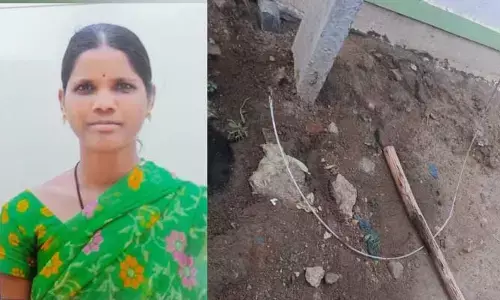 Electric Shock : వాకిలి ఊడుస్తూ మహిళ మృతి.. విద్యుత్ శాఖ అధికారులే కారణమా..