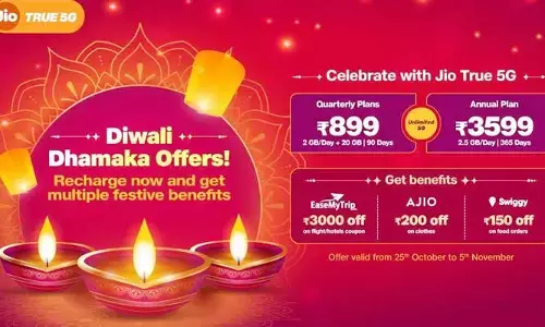 Jio Recharge: జియో యూజర్లకు దీపావళి బంపర్ ఆఫర్‌..!!