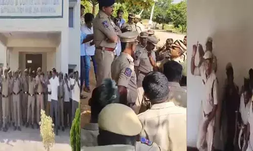 Battalion constables: మా భార్యలపై ఇవేం మాటలు.. ఉన్నతాధికారుల తీరుపై బెటాలియన్ కానిస్టేబుళ్ల ఆందోళన