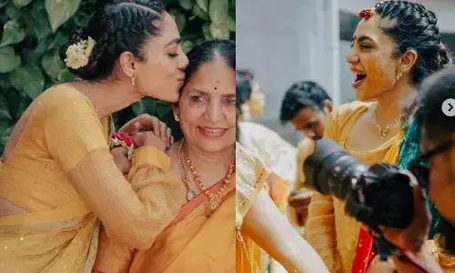 Chay- Shobitha: పెళ్లి పనులు షురూ.. హల్దీ వేడుకల్లో శోభిత ధూళిపాళ.. మరి నాగచైతన్య కనపడటం లేదేంటి..?