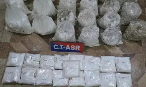 Drug racket: భారీ డ్రగ్స్ రాకెట్ చేధించిన పంజాబ్ పోలీసులు.. 105 కిలోల హెరాయిన్‌ను స్వాధీనం