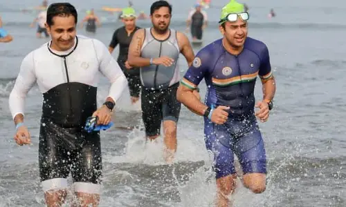 Tejasvi Surya :‘ఐరన్ మ్యాన్’ ఎంపీ తేజస్వి సూర్య.. 70.3 మైళ్ల ఛాలెంజ్‌ పూర్తి