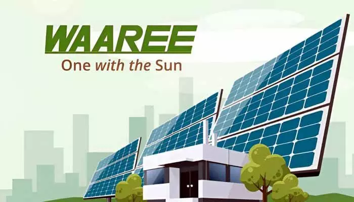Waaree Energies: స్టాక్ మార్కెట్లోకి వారీ ఎనర్జీస్ గ్రాండ్ ఎంట్రీ.. మొదటి రోజే ఒక్కో షేరుపై రూ. 1000 లాభం..! Waaree Energies: స్టాక్ మార్కెట్లోకి వారీ ఎనర్జీస్ గ్రాండ్ ఎంట్రీ.. మొదటి రోజే ఒక్కో షేరుపై రూ. 1000 లాభం..!