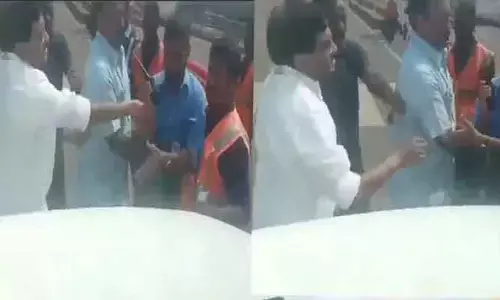 MLA Somireddy Chandramohan Reddy : కృష్ణ పట్నం పోర్టు సెక్యూరిటీ గార్డులపై ఎమ్మెల్యే సోమిరెడ్డి ఫైర్