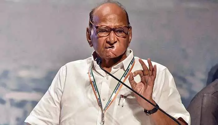 Sharad Pawar: పదవి కోసం కుటుంబాన్ని చీల్చుతావా?: అజిత్పై శరద్ పవార్ సీరియస్ Sharad Pawar: పదవి కోసం కుటుంబాన్ని చీల్చుతావా?: అజిత్పై శరద్ పవార్ సీరియస్