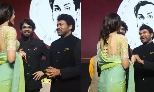 Chiranjeevi – Sobhita : కొత్త కోడలిని చిరంజీవికి పరిచయం చేసిన నాగార్జున.. ఫొటోలు వైరల్