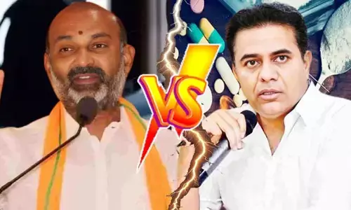 Bandi Sanjay: కేటీఆర్ బహిరంగ క్షమాపణ చెప్పాలి.. లీగల్ నోటీసులకు బండి సంజయ్ రిప్లయ్