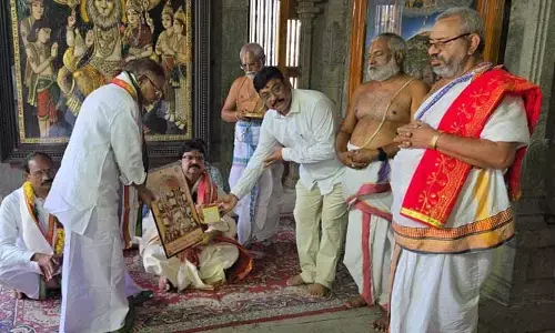 Lakshmi Narasimha Swamy : నరసింహ స్వామి వారిని దర్శించుకున్న కలెక్టర్..