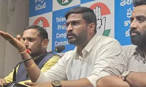 బ్లాక్ మెయిలర్ మా ఎమ్మెల్యే? కౌశిక్‌రెడ్డిని దేశం దాటించే ప్రయత్నం: ఎమ్మెల్సీ బల్మూరి వెంకట్