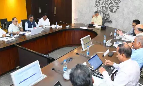 CM Chandrababu:నీతి ఆయోగ్ ప్రతినిధులతో సీఎం చంద్రబాబు భేటీ.. కీలక అంశాలపై చర్చలు