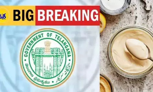 Breaking News : మయోనైజ్ బ్యాన్ చేసిన తెలంగాణ ప్రభుత్వం
