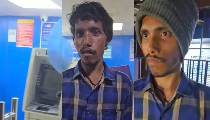 అమాయకంగా కనిపిస్తూ లక్షలు దోచేస్తున్న మహా కేటుగాడు.. డిపాజిట్ మెషీన్ వద్ద నయా మోసం అమాయకంగా కనిపిస్తూ లక్షలు దోచేస్తున్న మహా కేటుగాడు.. డిపాజిట్ మెషీన్ వద్ద నయా మోసం