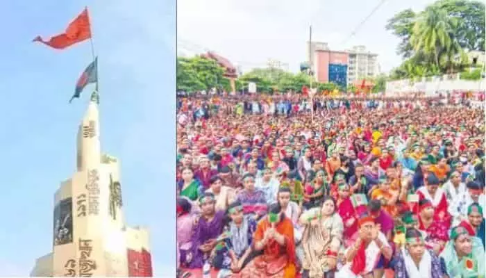 Bangladesh : 18 మంది ‘బంగ్లా’ హిందువులపై దేశద్రోహం కేసు ? Bangladesh : 18 మంది ‘బంగ్లా’ హిందువులపై దేశద్రోహం కేసు ?