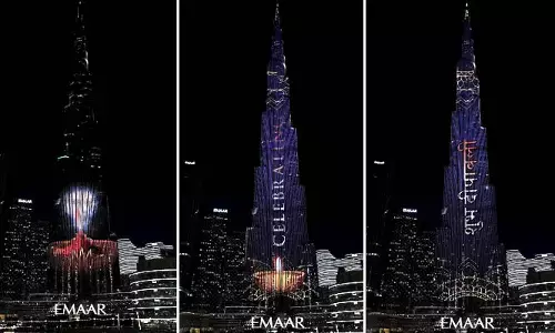 Burj Khalifa : బుర్జ్‌ ఖలీఫాపై దీపావళి వెలుగులు! వీడియో వైరల్