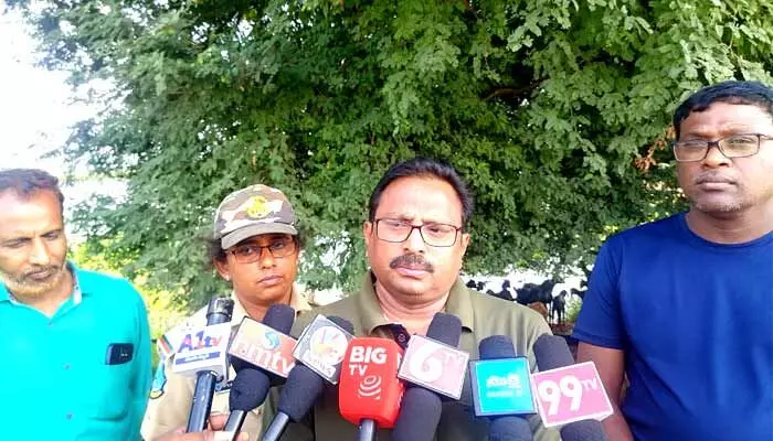 tiger : కుంటాల మండలంలో పెద్దపులి సంచారం tiger : కుంటాల మండలంలో పెద్దపులి సంచారం