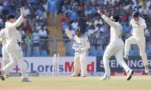 Ind Vs NZ: పీకల్లోతు కష్టాల్లో భారత్.. మరోసారి పేకమేడలా కూలిన టాపార్డర్