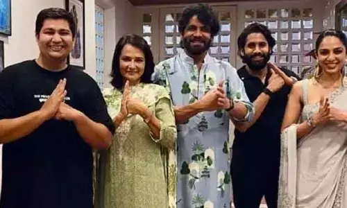 అత్తారింటి వారితో డిన్నర్ చేసిన అక్కినేని కోడలు.. నెట్టింట ఆకట్టుకుంటున్న ఫొటోలు