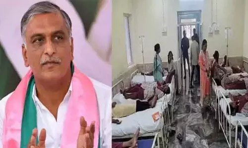 Harish Rao : వాంకిడి గిరిజన ఆశ్రమ పాఠశాల విద్యార్థుల అస్వస్థతకు ప్రభుత్వానిదే బాధ్యత : హరీశ్ రావు