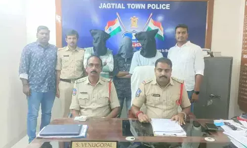 Marijuana : గంజాయి సరఫరా చేస్తున్న ముగ్గురు  అరెస్ట్