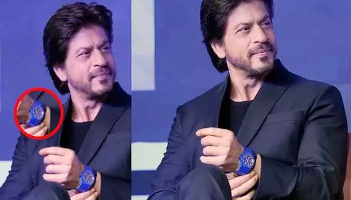 Shah Rukh Khan: షారుఖ్ పెట్టుకున్న వాచ్ ధరెంతో తెలిస్తే ఖంగుతినాల్సిందే.. ఏకంగా..!! Shah Rukh Khan: షారుఖ్ పెట్టుకున్న వాచ్ ధరెంతో తెలిస్తే ఖంగుతినాల్సిందే.. ఏకంగా..!!