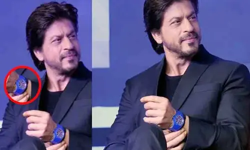Shah Rukh Khan: షారుఖ్ పెట్టుకున్న వాచ్ ధరెంతో తెలిస్తే ఖంగుతినాల్సిందే.. ఏకంగా..!!