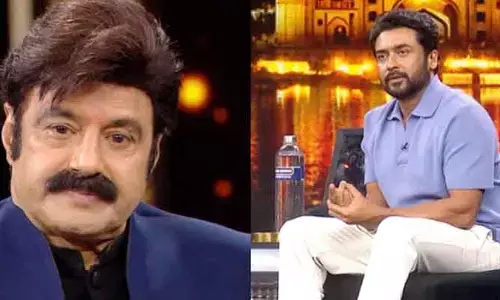 బాలయ్య అన్‌స్టాపబుల్ టాక్ షో లో సూర్య సందడి.. సింహం-సమరసింహం కలిసిన వేళ..