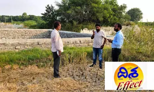 Disha effect : దిశ ఎఫెక్ట్​...భూమి కబ్జాపై కదిలిన యంత్రాంగం