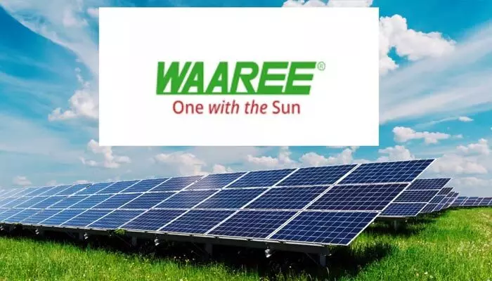 Waaree Energies: లక్ష కోట్లకు చేరుకున్న వారీ ఎనర్జీస్ మార్కెట్ వాల్యూ Waaree Energies: లక్ష కోట్లకు చేరుకున్న వారీ ఎనర్జీస్ మార్కెట్ వాల్యూ
