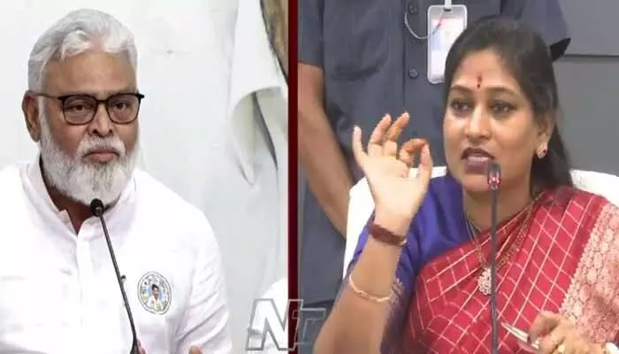 Home Minister Anitha:మాజీ మంత్రి అంబటి రాంబాబుకు హోం మంత్రి అనిత స్ట్రాంగ్ కౌంటర్ Home Minister Anitha:మాజీ మంత్రి అంబటి రాంబాబుకు హోం మంత్రి అనిత స్ట్రాంగ్ కౌంటర్